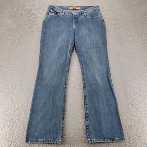 Wrangler Jeans Womens 8 Short Blue Denim A Sweet Fit Bootcut Medium Wash Comfort
